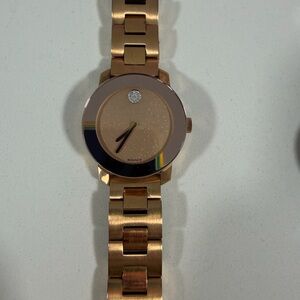 Movado Bold Rose Gold Watch